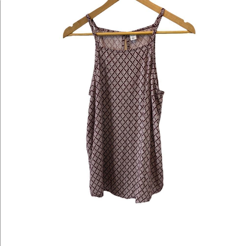 NWOT OLD NAVY Printed Lightweight Casual Loose Fit Tank Top M